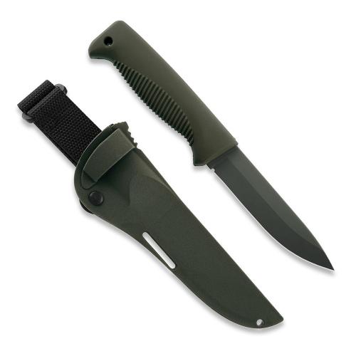 Ніж Peltonen® "M07" (покриття Cerakote® FDE, композитний чохол), FJP141
