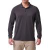 Військовий одяг - Поло з довгим рукавом "5.11 Tactical&reg; Helios Long Sleeve Polo" Charcoal