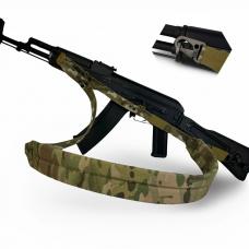 Ремінь збройовий RAGNAROK триточковий з широким наплічником "KRAKEN" carbine