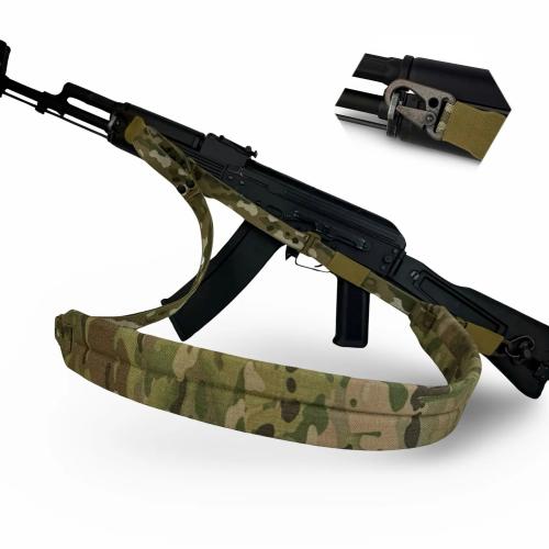 RAGNAROK three-point weapon belt with a wide shoulder pad "KRAKEN" carbine, RRM3K