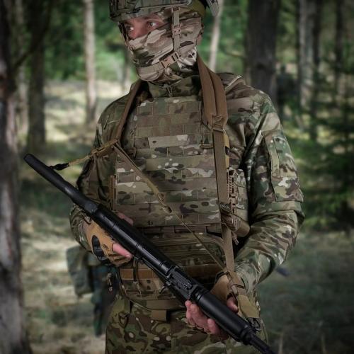 Ремень оружейный RAGNAROK трехточечный с широким наплечником "KRAKEN" carbine, RRM4K