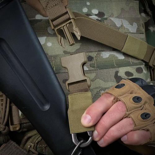 Ремень оружейный RAGNAROK трехточечный с широким наплечником "KRAKEN" carbine, RRM4K