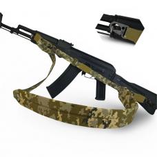Ремінь збройовий RAGNAROK триточковий з широким наплічником "KRAKEN" carbine