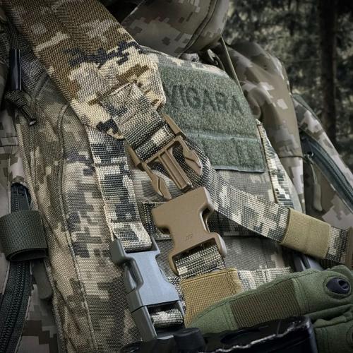 Ремінь збройовий RAGNAROK триточковий з широким наплічником "KRAKEN" carbine, RRP3K