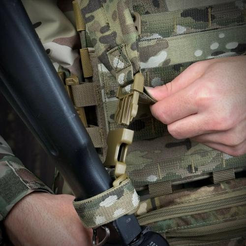 Ремінь збройовий RAGNAROK триточковий з широким наплічником "KRAKEN" sling, RRM3v2-MC