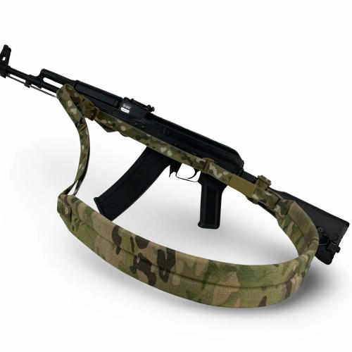 Ремінь збройовий RAGNAROK триточковий з широким наплічником "KRAKEN" sling, RRM3v2-MC