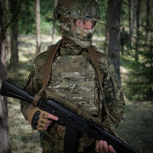 Ремінь збройовий RAGNAROK триточковий з широким наплічником "KRAKEN" sling, RRM3v2-CB