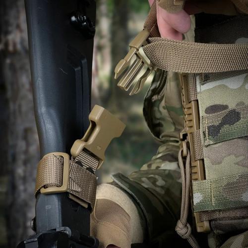 Ремінь збройовий RAGNAROK триточковий з широким наплічником "KRAKEN" sling, RRM3v2-CB