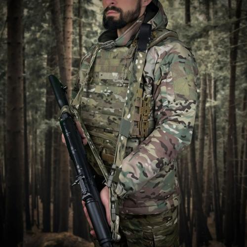 Ремінь збройовий триточковий RAGNAROK "Hel" sling, F-03-6 - Prof1group Ремінь збройовий триточковий RAGNAROK "Hel" sling, F-03-6