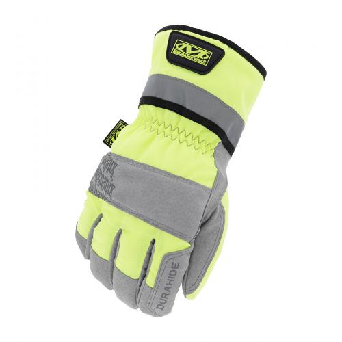 Рукавички тактичні зимові Mechanix® "Coldwork™ Hi-Viz Canvas Gauntlet Gloves", CWKGLT-91
