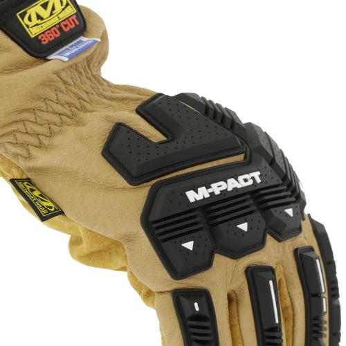 Рукавички тактичні зимові Mechanix® "Coldwork™ Waterproof Leather M-Pact® Driver F9-360 Gloves", LDMP-XW75