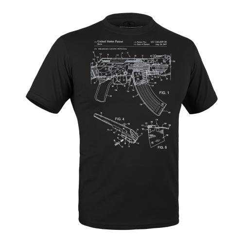 Футболка з малюнком "AK-47", UA281-29891-BK-AK - Prof1group Футболка з малюнком "AK-47", UA281-29891-BK-AK
