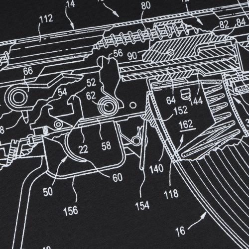 Футболка з малюнком "AK-47", UA281-29891-BK-AK - Prof1group Футболка з малюнком "AK-47", UA281-29891-BK-AK