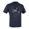 Військовий одяг - Футболка з малюнком "Special Force Sniper" Blue Graphite