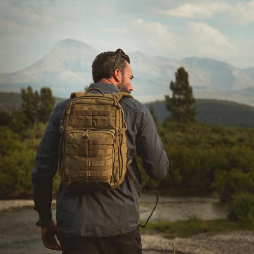 Рюкзак тактичний 5.11 Tactical® "RUSH® 12 2.0 Woodland Backpack 24L", 56561WLABR-938