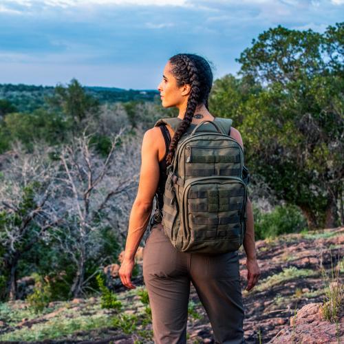 Рюкзак тактичний 5.11 Tactical® "RUSH® 12 2.0 Woodland Backpack 24L", 56561WLABR-938