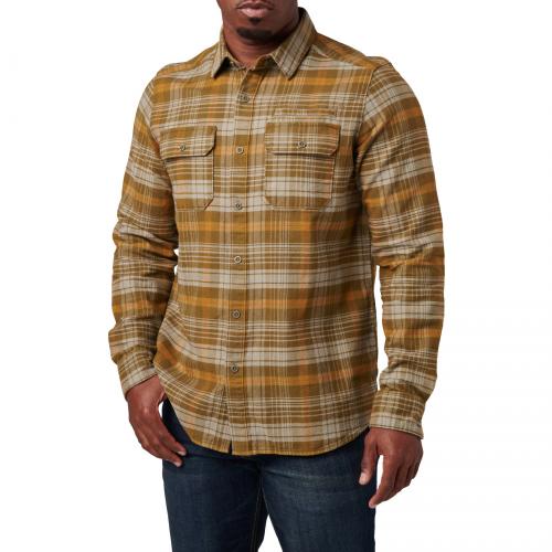 Сорочка тактична "5.11 Tactical® Lester Flannel Plaid Long Sleeve Shirt", 72532-949