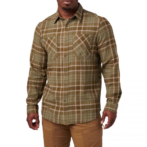 Сорочка тактична "5.11 Tactical® Silverwood Flannel Plaid Long Sleeve Shirt", 72173-607