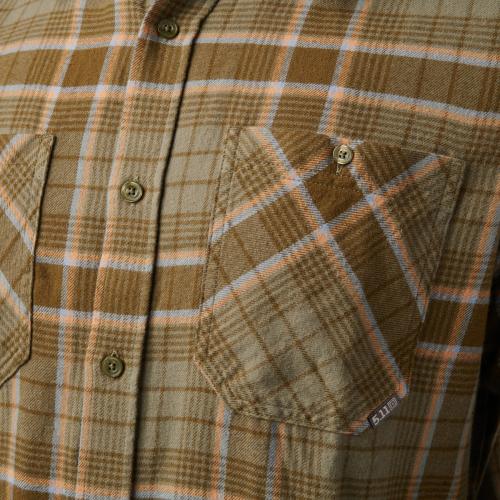 Сорочка тактична "5.11 Tactical® Silverwood Flannel Plaid Long Sleeve Shirt", 72173-607