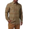 Військовий одяг - Сорочка тактична "5.11 Tactical&reg; Silverwood Flannel Plaid Long Sleeve Shirt" Tank Green Plaid