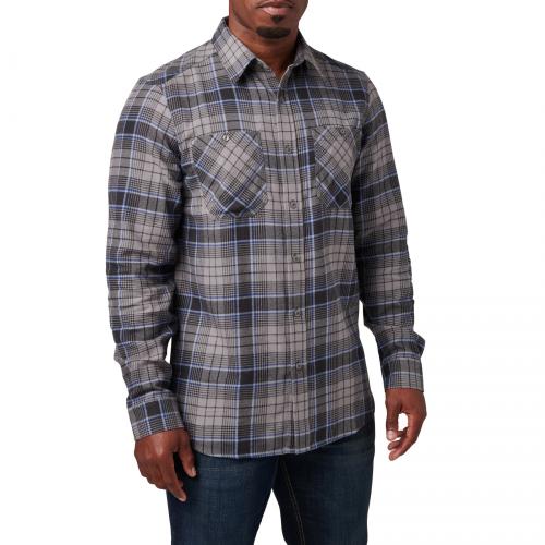Сорочка тактична "5.11 Tactical® Silverwood Flannel Plaid Long Sleeve Shirt", 72173-1111