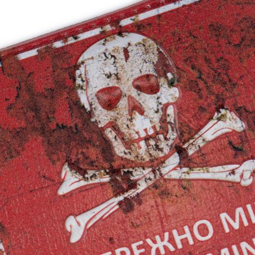 Нашивка на липучці "Dangerous Mines" PVC, UA281-29859-PVC-DNG - Prof1group Нашивка на липучці "Dangerous Mines" PVC, UA281-29859-PVC-DNG