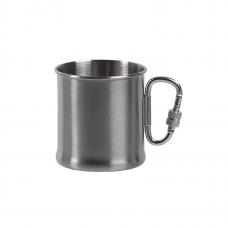 Кружка нержавіюча Sturm Mil-Tec® "Stainless Steel Karabiner Cup" (250 ml) - Prof1group Кружка нержавіюча Sturm Mil-Tec® "Stainless Steel Karabiner Cup" (250 ml)