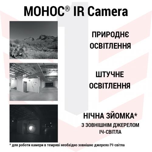 Экшн-камера тактическая нашлемная MOHOC® "IR Camera", MHIRBK