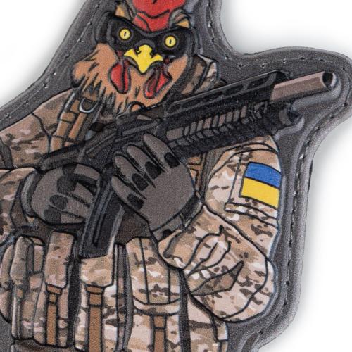 Нашивка на липучці "Колекція Символ Року - Півень", PROF1-SY-06 - Prof1group Нашивка на липучці "Колекція Символ Року - Півень", PROF1-SY-06
