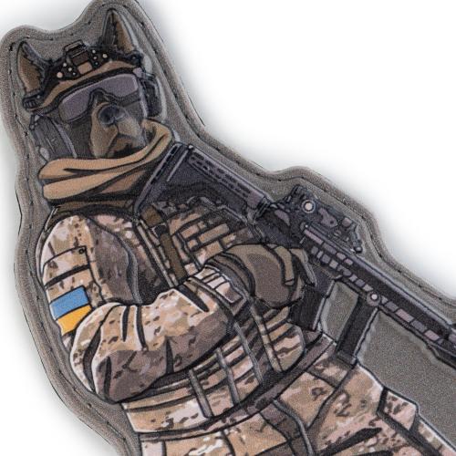 Нашивка на липучці "Колекція Символ Року - Пес", PROF1-SY-07