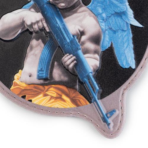 Нашивка на липучці "Янгол" PVC, UA281-29859-PVC-ANG