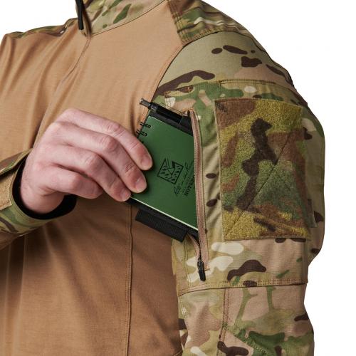 Сорочка тактична під бронежилет "5.11 Tactical® V.XI™ XTU MultiCam® Rapid Long Sleeve Shirt", 72508MCABR-169