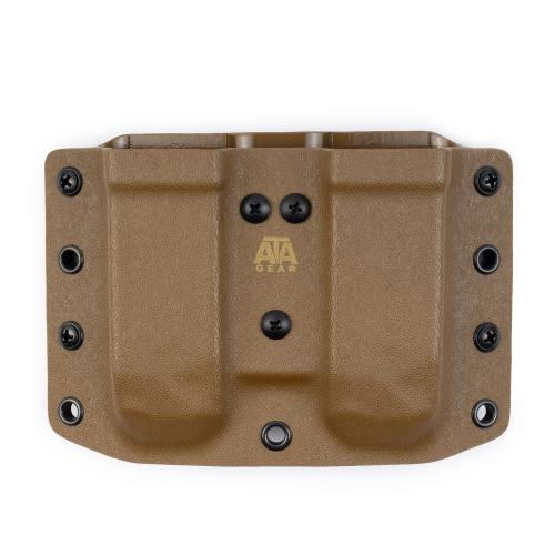 Паучер ATA-Gear® "Double Pouch v.2 Glock 17/19/26/34" (правша/шульга), DP2GL17A-CB