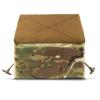Horizontal tunnel first aid pouch with the ability to install ballistic protection U-WIN PRO, PH-TUN-MED-MC