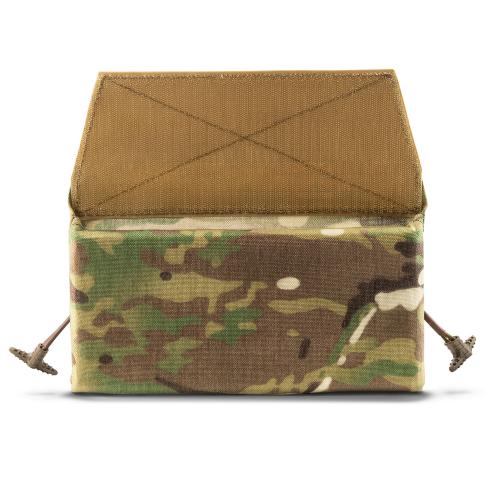 Horizontal tunnel first aid pouch with the ability to install ballistic protection U-WIN PRO, PH-TUN-MED-MC