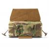 Horizontal tunnel first aid pouch with the ability to install ballistic protection U-WIN PRO, PH-TUN-MED-MC