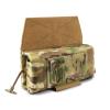Horizontal tunnel first aid pouch with the ability to install ballistic protection U-WIN PRO, PH-TUN-MED-MC