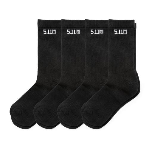 Шкарпетки тактичні "5.11 Tactical® Duty Ready Basic Crew Socks" (4 пари), 10051-019 - Prof1group Шкарпетки тактичні "5.11 Tactical® Duty Ready Basic Crew Socks" (4 пари), 10051-019