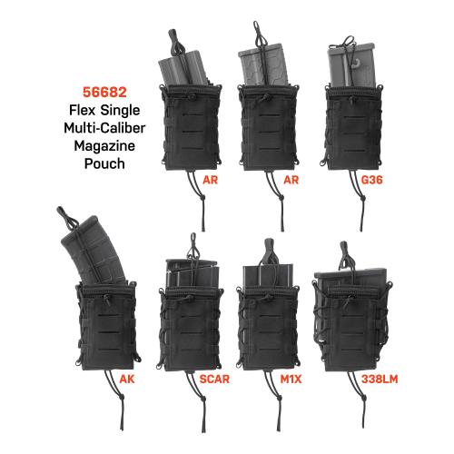 5.11 Tactical® "Flex Single Multi-Caliber Mag Pouch", 56682ABR-019