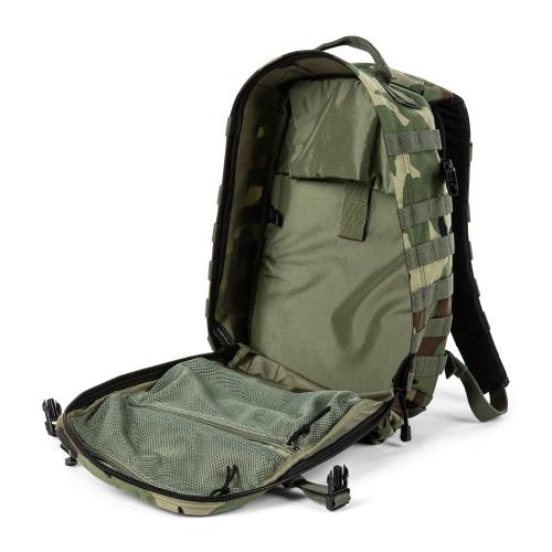 Рюкзак тактичний 5.11 Tactical® "RUSH® 12 2.0 Woodland Backpack 24L", 56561WLABR-938
