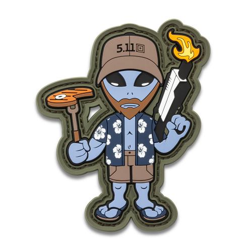 Нашивка 5.11 Tactical® "R&R Alien Patch", 92521-678