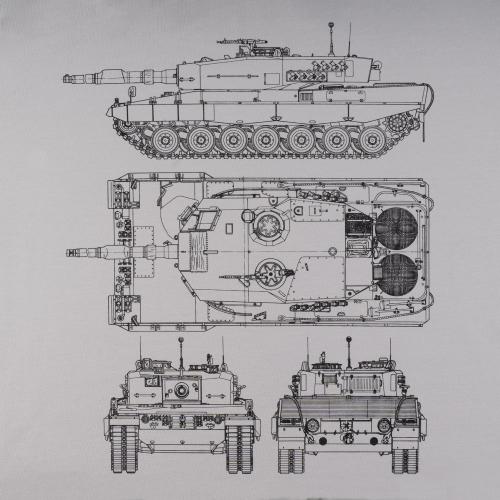Футболка с рисунком "Леопард", UA281-29891-IG-LEO2