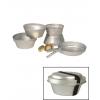 Field mess kit with burner