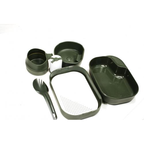 Field mess kit "CAMP-A-BOX" Sweden (7 items in kit)