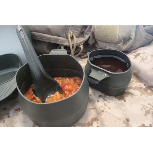 Field mess kit "CAMP-A-BOX" Sweden (7 items in kit)