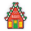 5.11 Tactical® "Xmas Gingerbread House Patch", 511-xmas-18