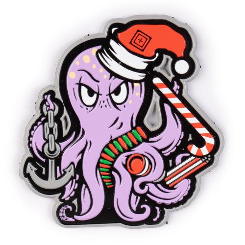 5.11 Tactical® "Xmas Octopus Patch", 511-xmas-23