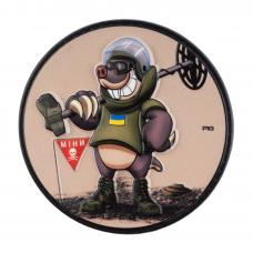 Нашивка на липучке "Sapper" PVC