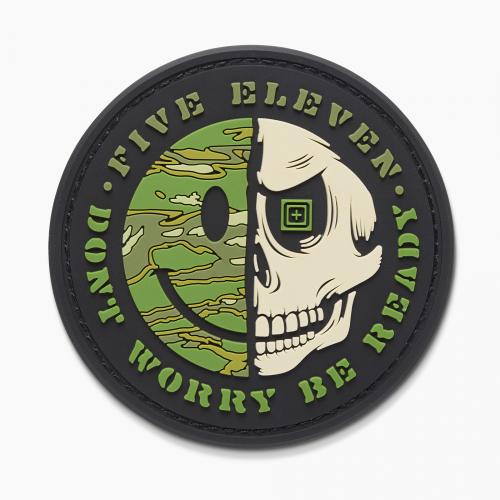 Нашивка 5.11 Tactical® "Don't Worry Be Ready Patch", 81993-019 - Prof1group Нашивка 5.11 Tactical® "Don't Worry Be Ready Patch", 81993-019