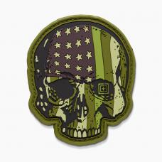 Нашивка 5.11 Tactical® "Patriot Skull Patch" - Prof1group Нашивка 5.11 Tactical® "Patriot Skull Patch"
